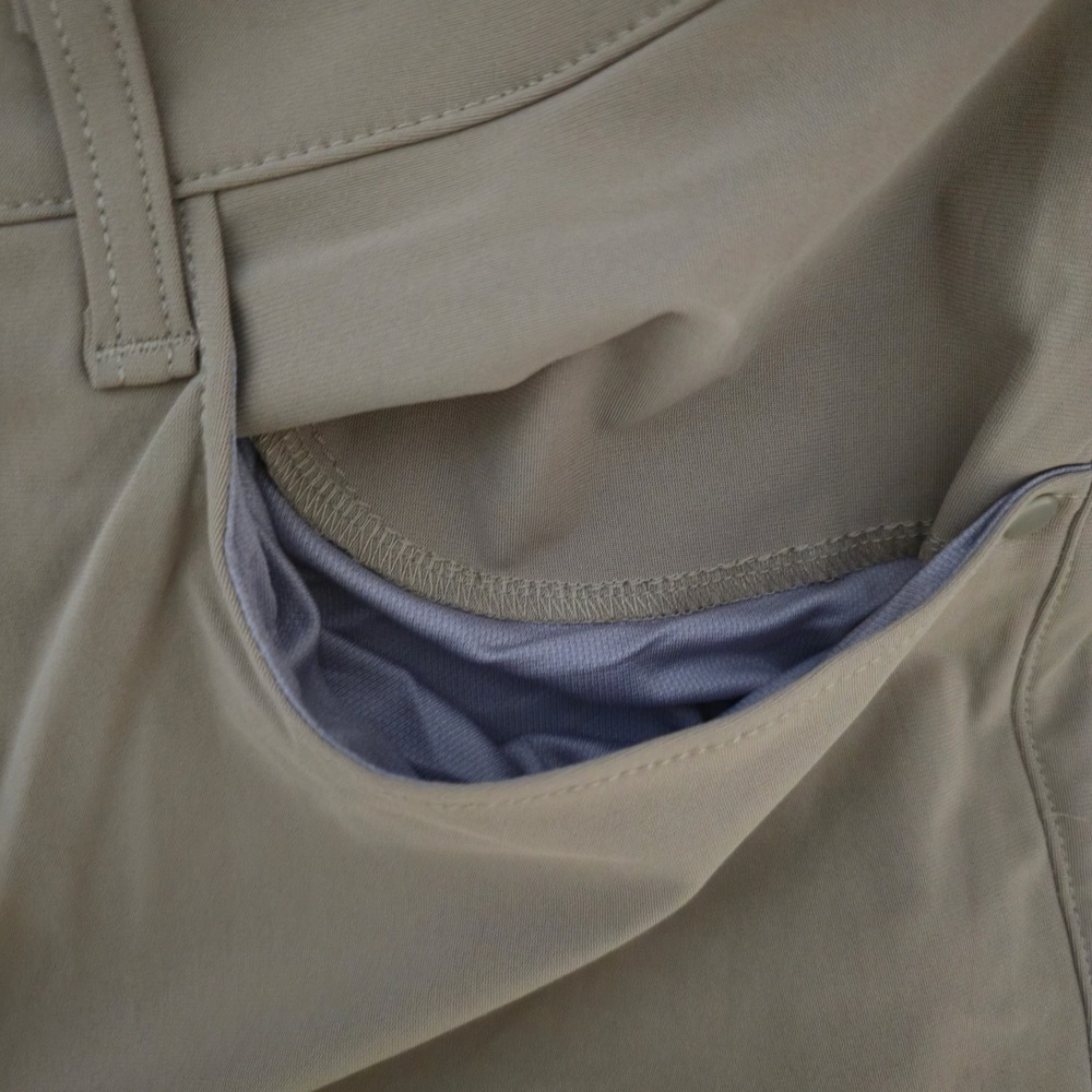 All in Motion Mens Golf Pants Tan 36x30 Performance Stretch C6-0305-0306 - Picture 5 of 8